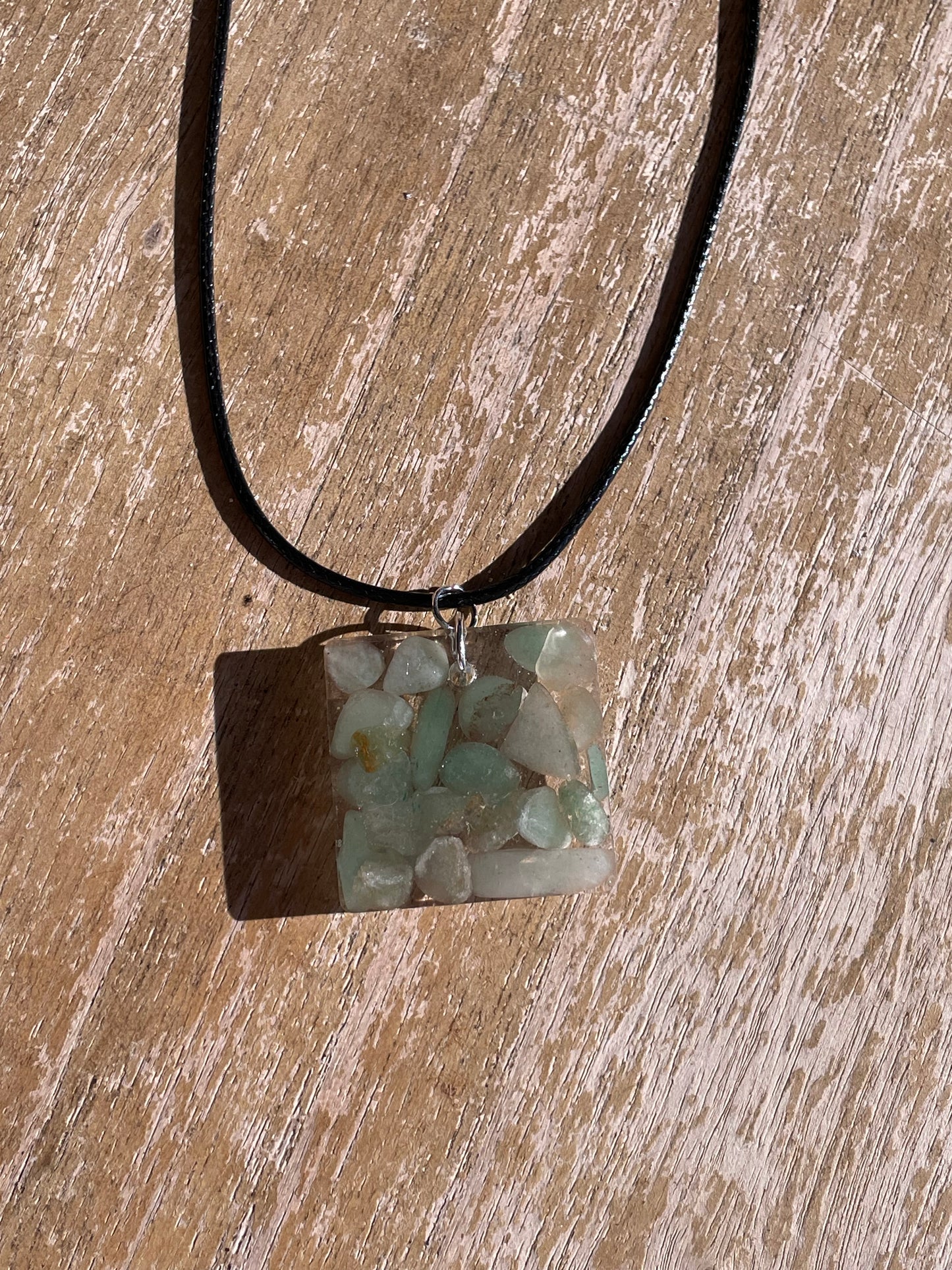 Collier en aventurine