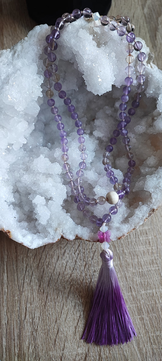 Mala Améthyste et Ametrine